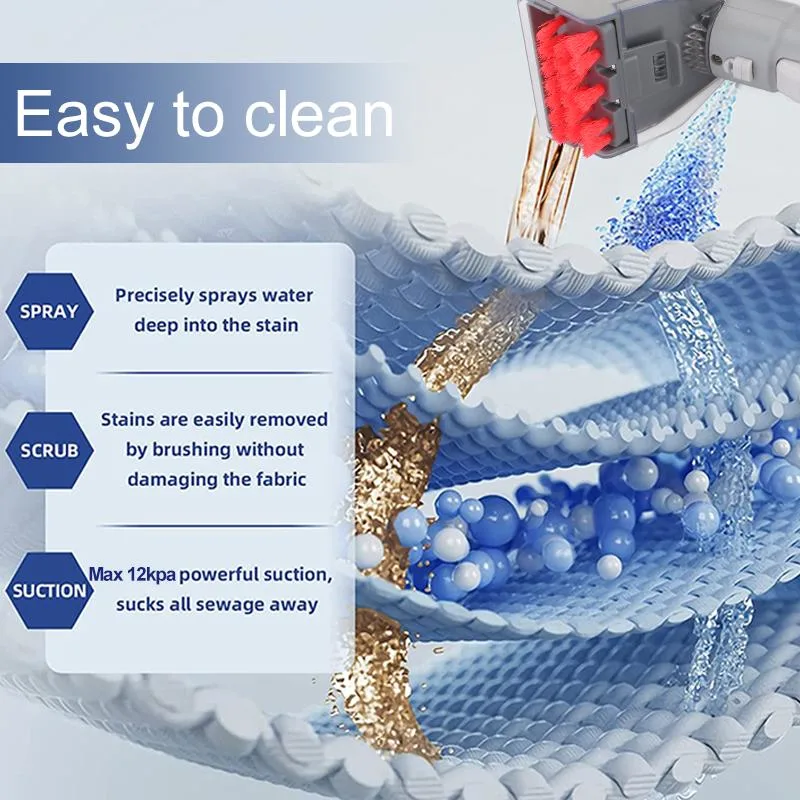 New Product Wet and Dry Cleaning Portable Carpet Cleaner Fabric Washing Carpet Cleaners