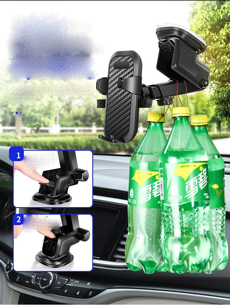 Car Navigation Mobile Phone Bracket Car Suction Cup Air Outlet Multi-Functional Mobile Phone Bracket Universal Car Bracket