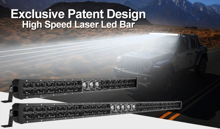 2021 Newest Patent Design Wholesale Factory Supply off Road Spot Lights 4WD 4X4 30000 Lumens 22&quot; 32&quot; 42&quot; 52&quot; Laser LED Light Bar