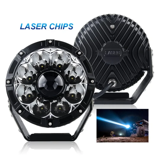 Kings High Power Laser LED Driving Light 1900m Light Distance 7inch 8.5inch 9 Inch 145W Truck 4X4 Offroad Laser LED Work Light for Tractor SUV Jeep