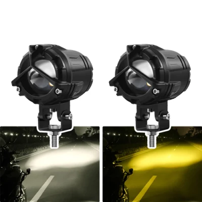 24V 12V Universal Motorcycle Truck Laser Spotlights Mini Fog Driving Car LED Work Light