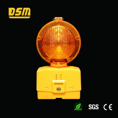 Road Safety Flashing LED Traffic Warning Light (DSM-03) Barricade Lamp