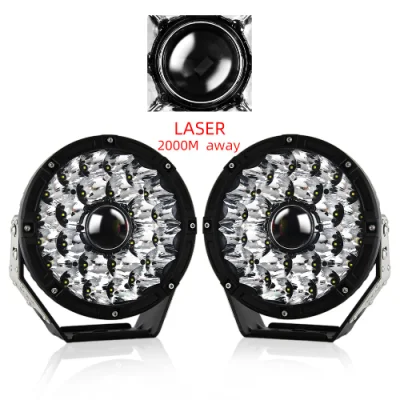 2021 New Wider Laser Breathing Hole Car Spotlight IP68 2000m 16000 Lumens 8.5