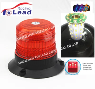 PC Lens Amber LED Beacon Light Forklift Lamp