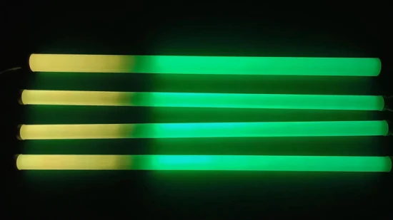 PC Material Diameter 30/40/50mm 3D LED Light Bar 360 Degree LED Rainbow Tube Light for Nightclub, KTV, Indoor Lighting