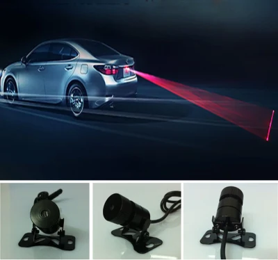 Anti Rear-End Crash Caution Tail Fog Driving Laser Red Laser Beam Light